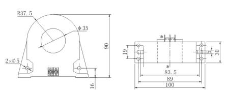 TR2174B Zero-phaseCurrent Transformer 